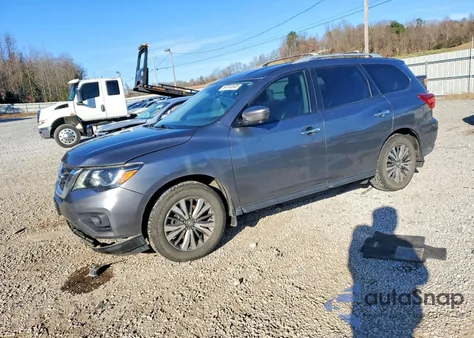 2018 Nissan Pathfinder S z USA, uszkodzony, nr VIN 5N1DR2MN6JC602499